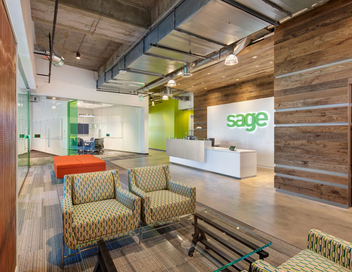 Sage office interior
