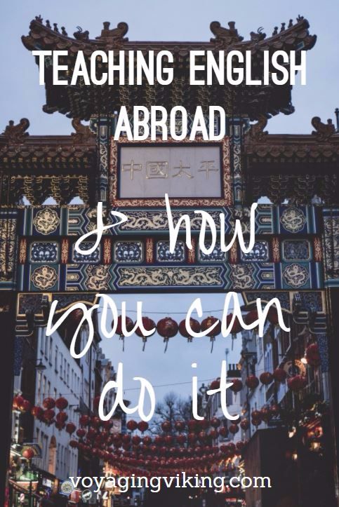 how to teach english abroad