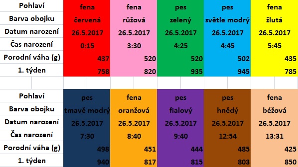 štěňátka