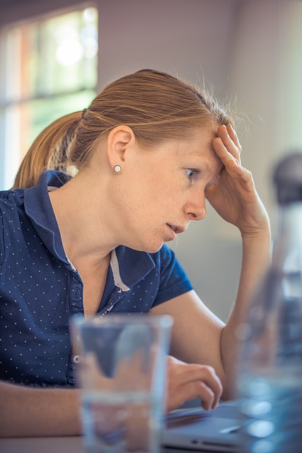 frustrated woman