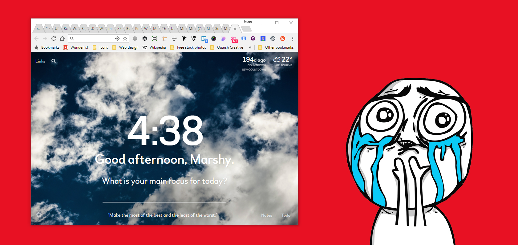 Browser tab overload is a big problem for many people