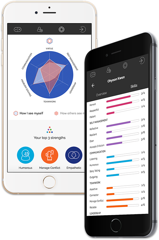 photo of the WeQu app