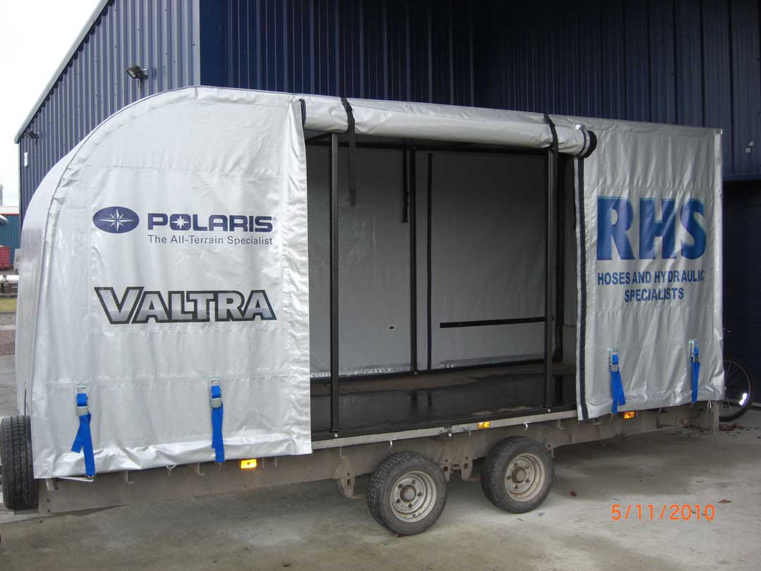 Made to Measure Trailer Covers from Montrose Rope & Sail