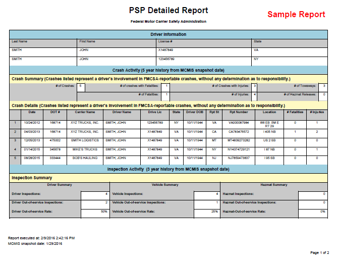 How to Make PSP a Part of Your Driver Screening Process