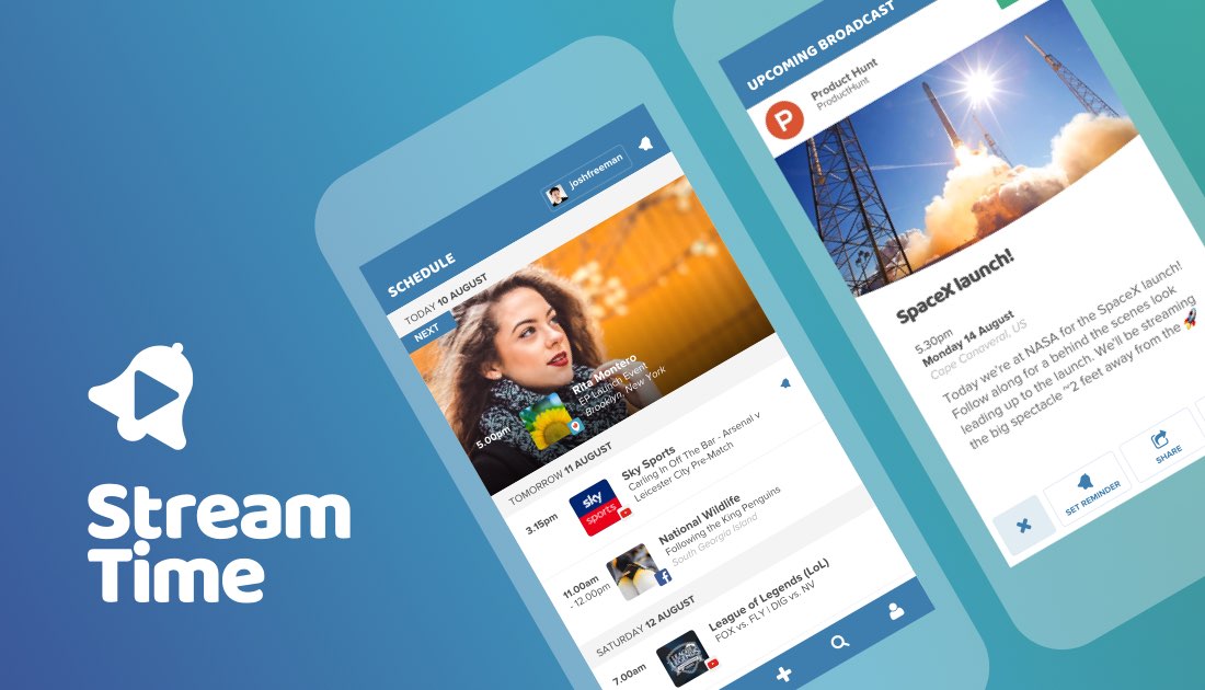 Stream Time modern day TV guide for live streaming