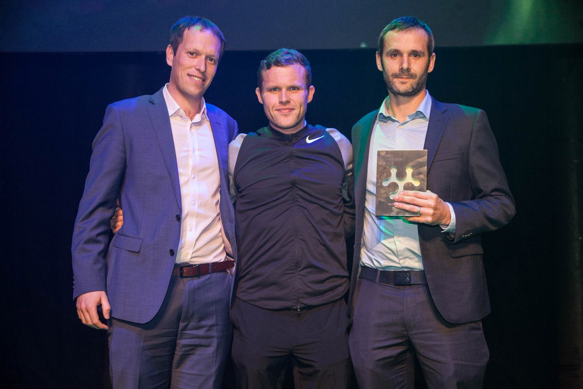 Rob Dearing & Dave Ward Receive the our prestigious industry award
