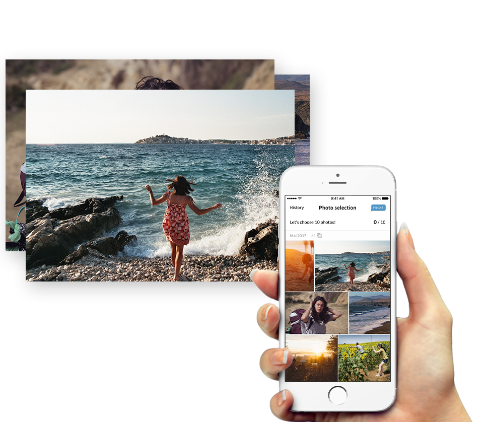 Photo printing app