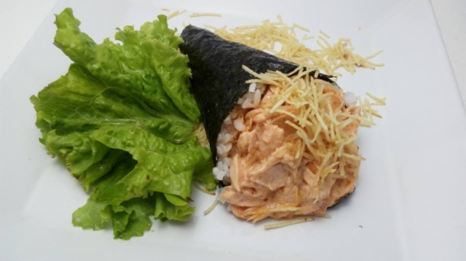 temaki de strogonoff