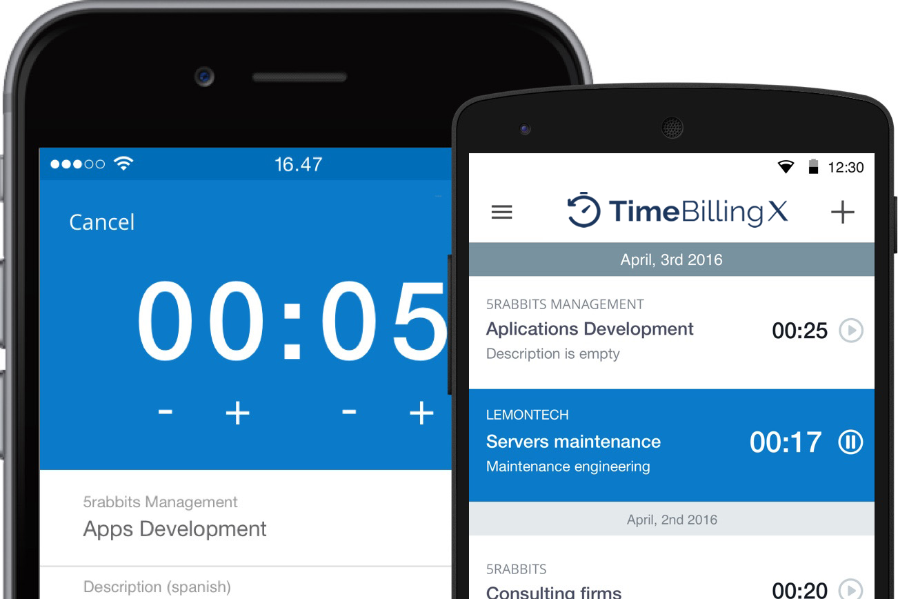 TimeBilling Time Tracking App