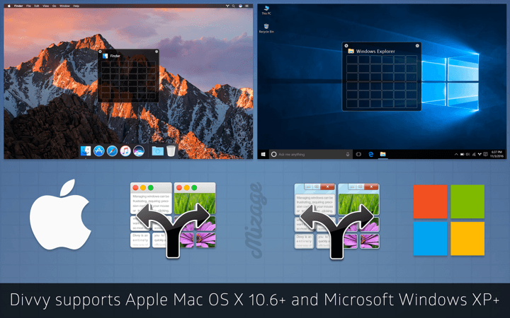 système exploitation Mac OS Windows optimisation gestion des fenêtres