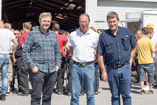 Dennis Stjerne, Finn Andersen og Frits Stjerne