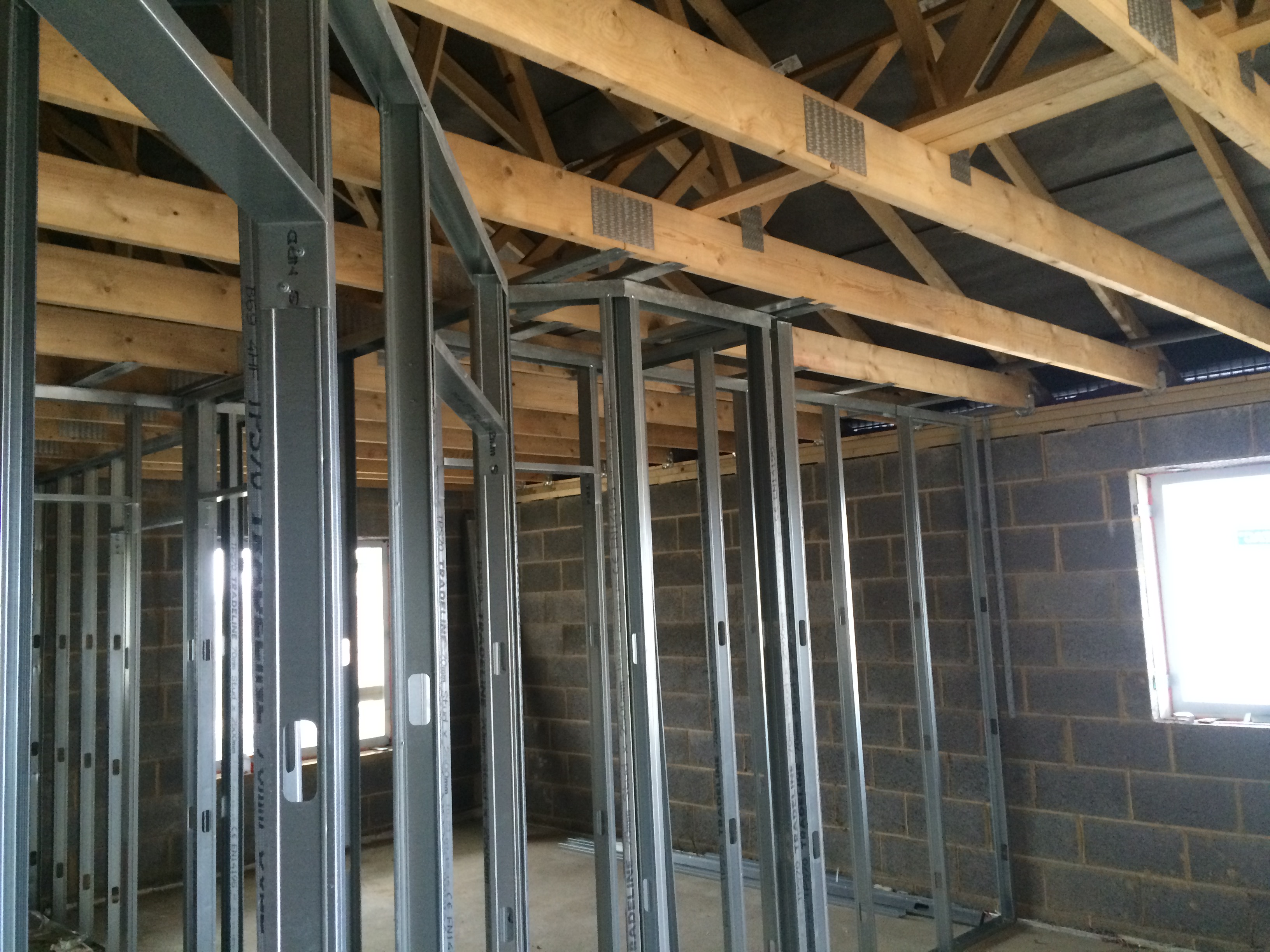 Drylining Metal  Stud  Partitioning  Andover Hampshire