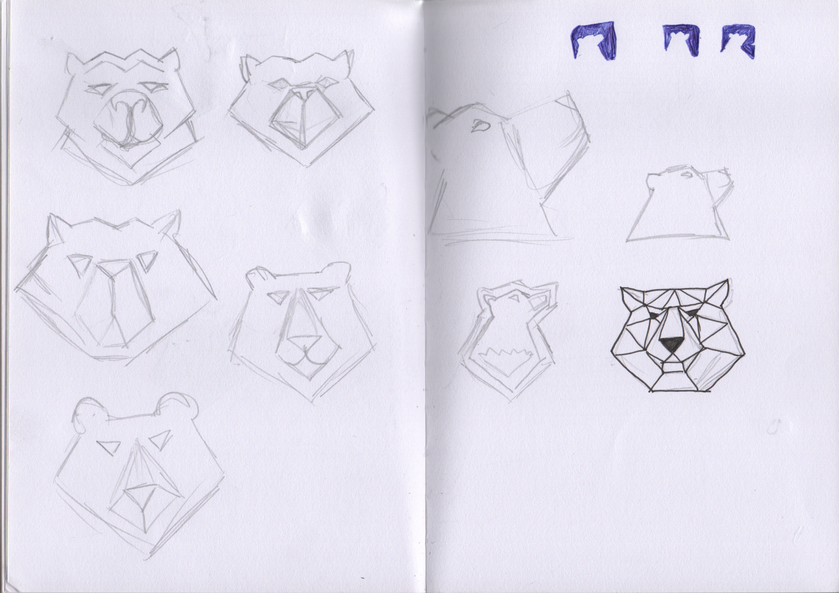 Concept sketches Black Bear