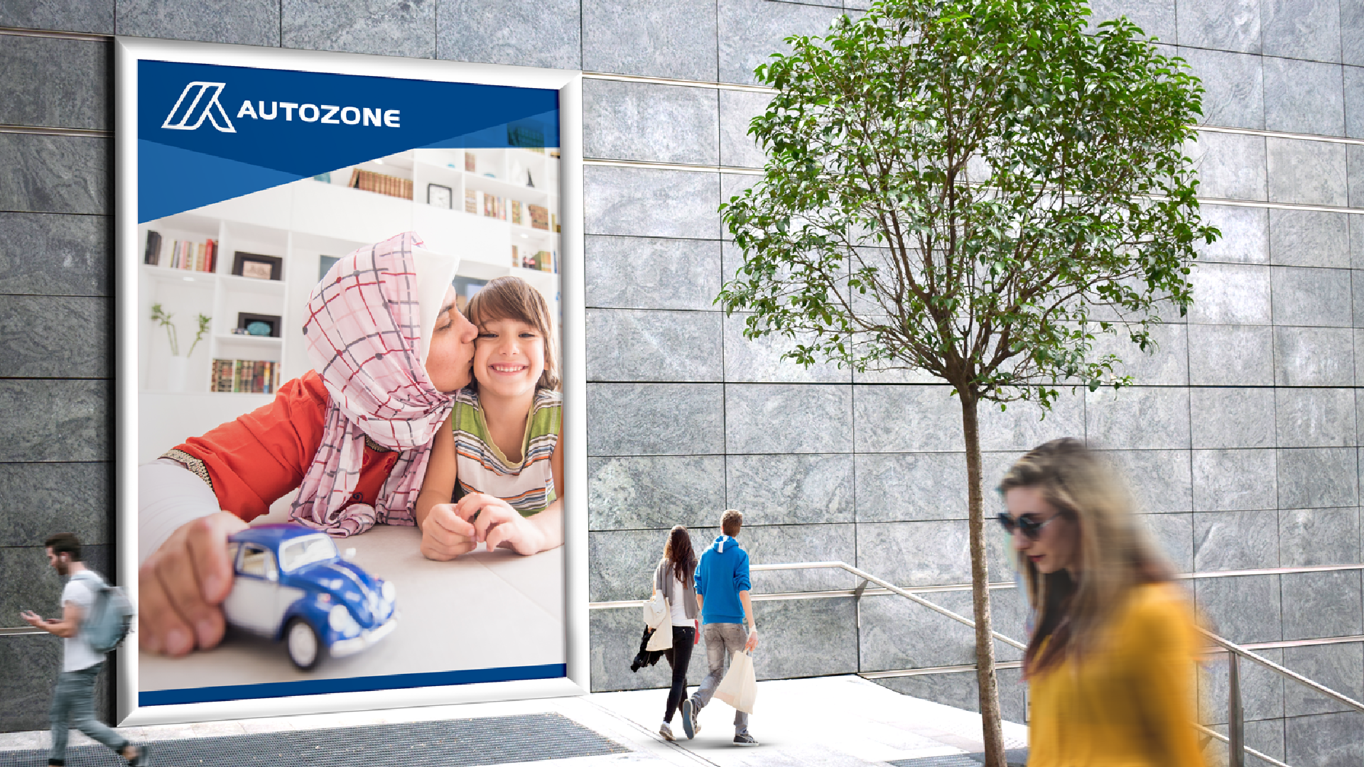 Autozone banner mockup