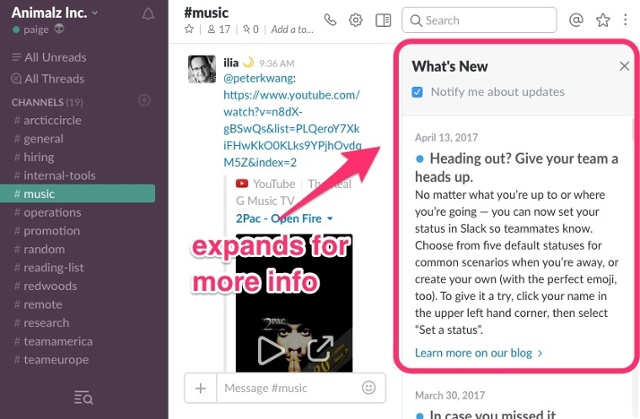 Users can control when they interact with updates
