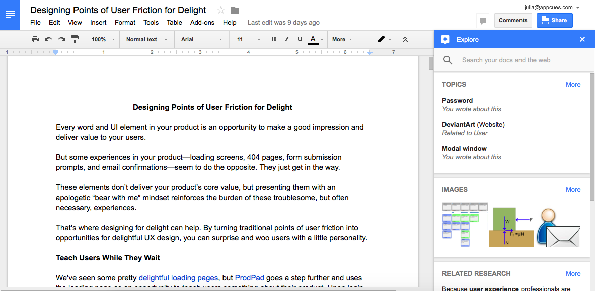 Google Drive Explore feature 2