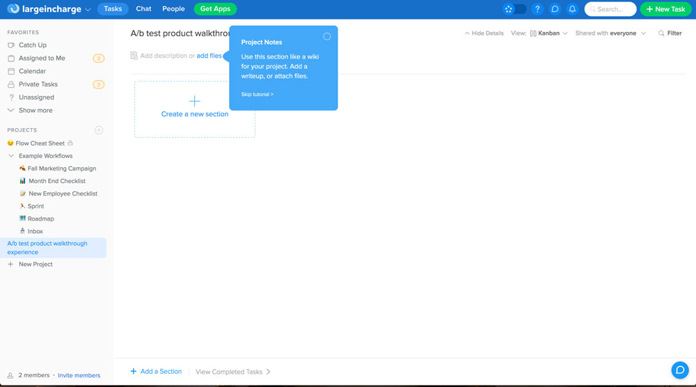 Flow walkthrough example - step 6