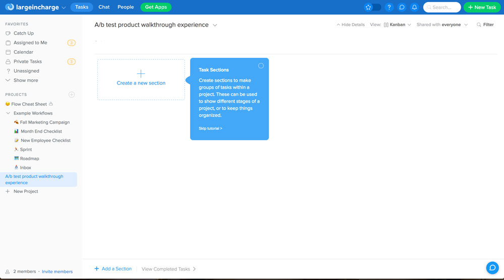 Flow walkthrough example - step 7