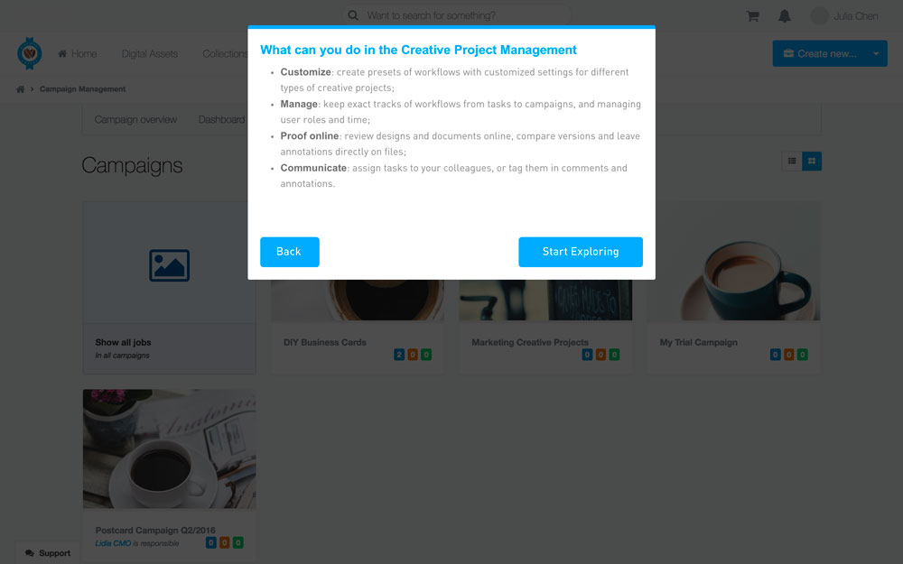 Bynder demo app walkthrough - step 6