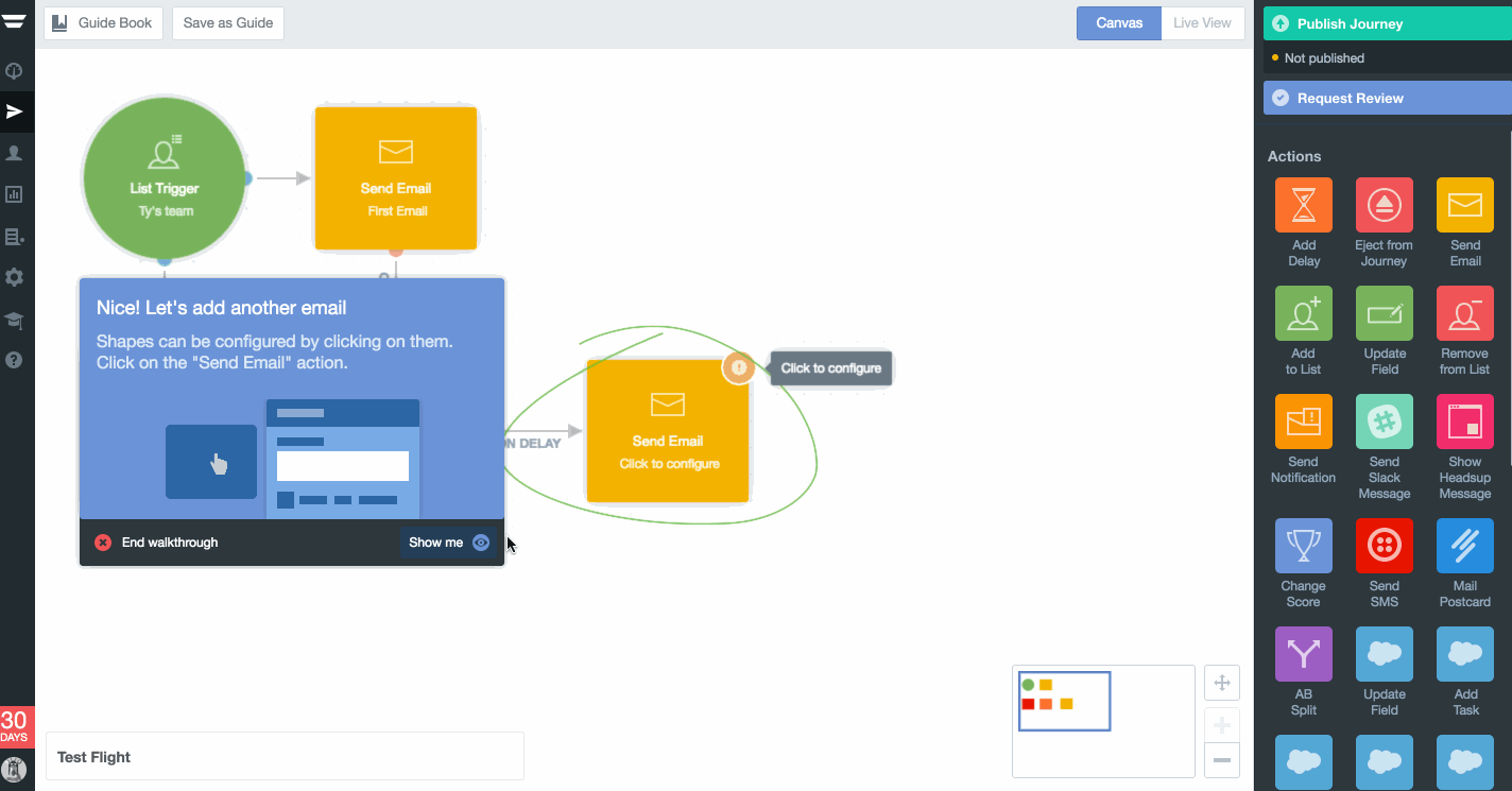 Autopilot walkthrough step 4