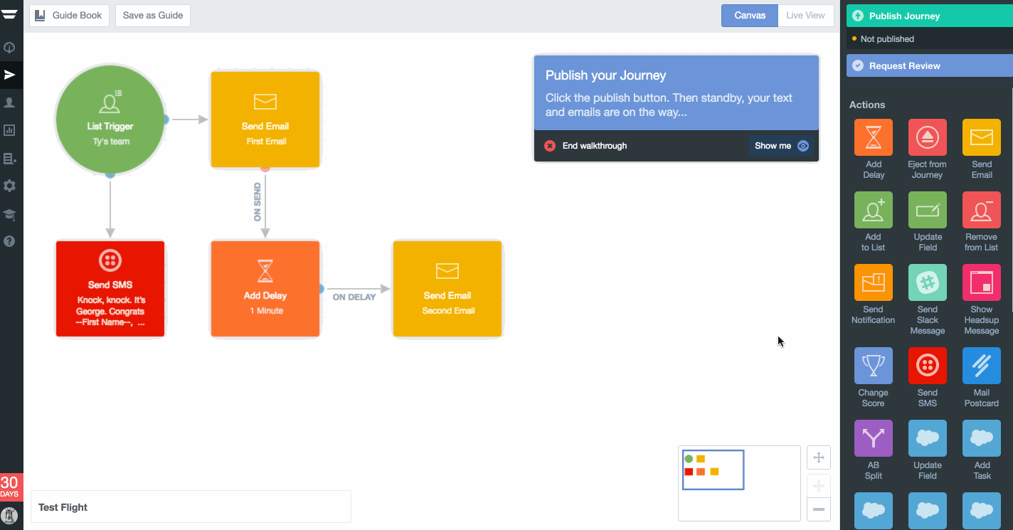 Autopilot walkthrough step 5
