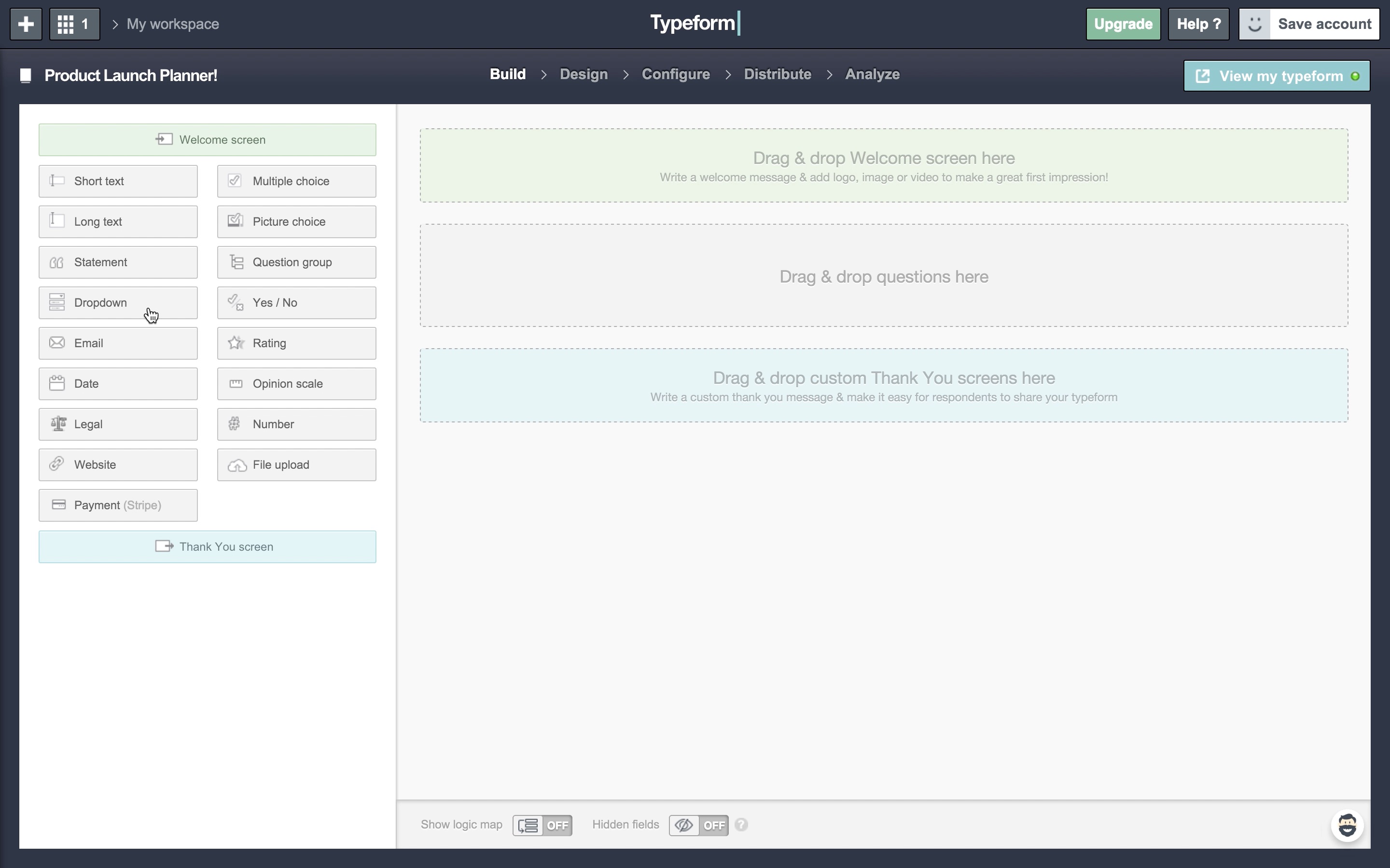 Typeform user onboarding tooltip 5