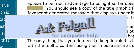 Extended Tooltips