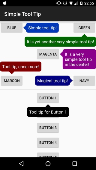 Simple Tool Tip