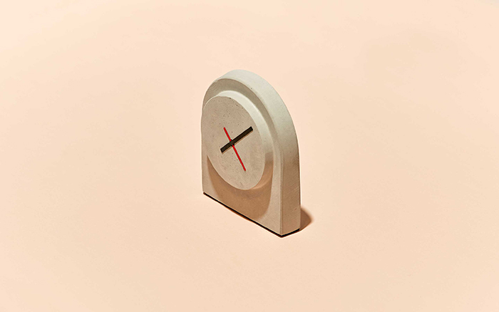 Concrete Clock Mold Made with the FormBox Desktop Thermoforming Machine