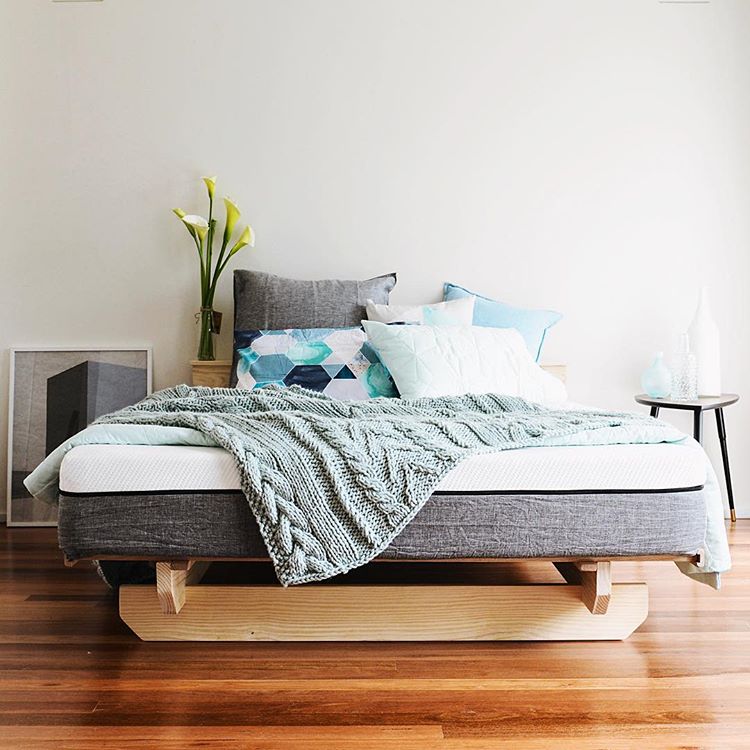 The Ecosa mattress taking pride of place in bedroom