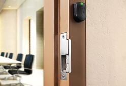 Your Personal Guide to Access Control Systems - Electric Strike on door frame