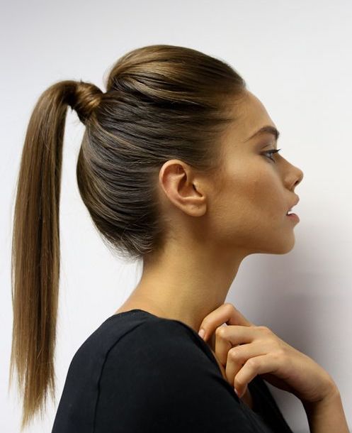 Sleep ponytail