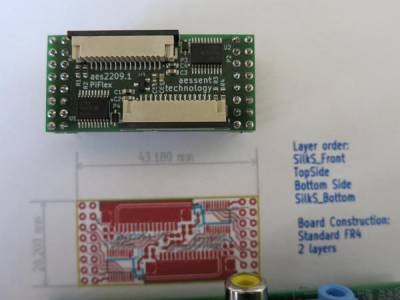 aes2209: Raspberry Pi daughter board for aes220 USB-FPGA board