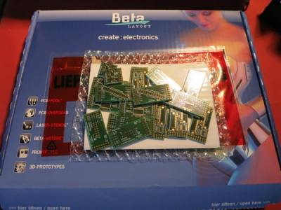 Parcell full of PCB